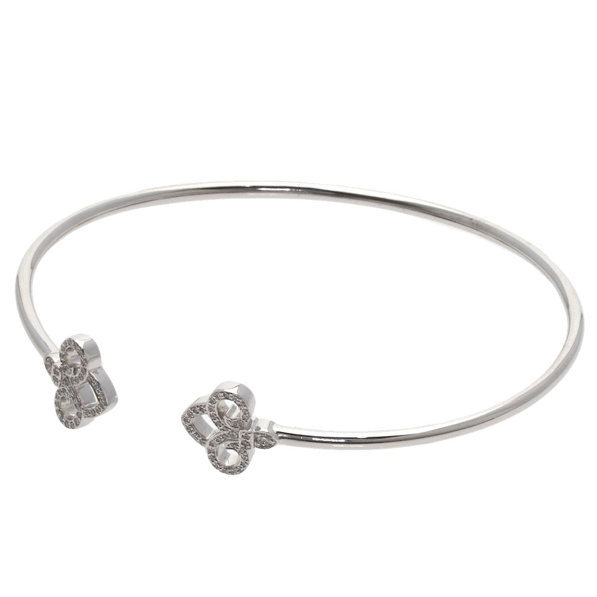 Tiffany & Co Fleur Doris Diamond Bracelet 18K White Gold
