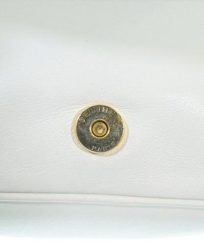 Celine Shoulder Bag White — view 5