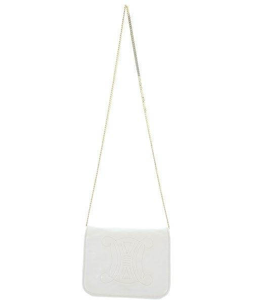 Celine Shoulder Bag White — view 3