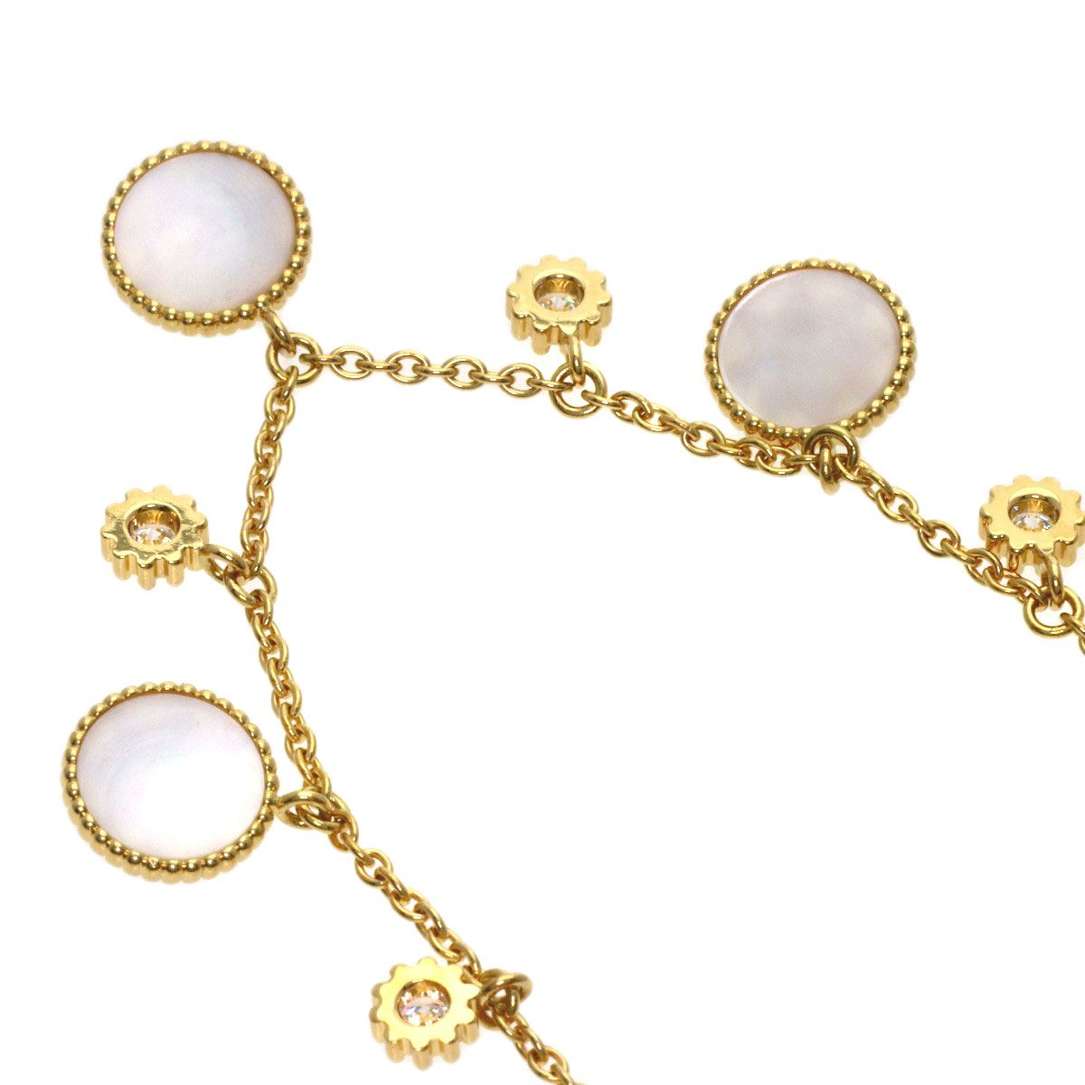 Dior Rose des Vents Diamond Bracelet 18K Yellow Gold — view 3