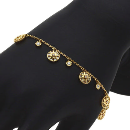 Dior Rose des Vents Diamond Bracelet 18K Yellow Gold — view 6