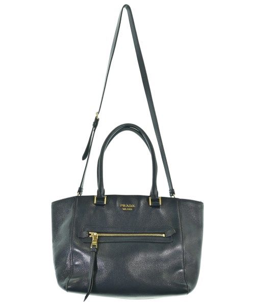 Prada Shoulder Bag Navy — view 3