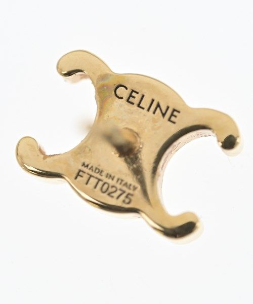 Celine Earrings Gold — view 4