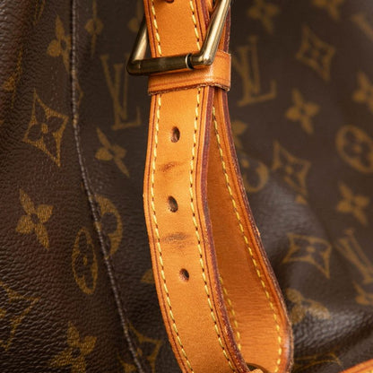 Louis Vuitton Monogram Montsouris GM Backpack Brown Leather — view 5