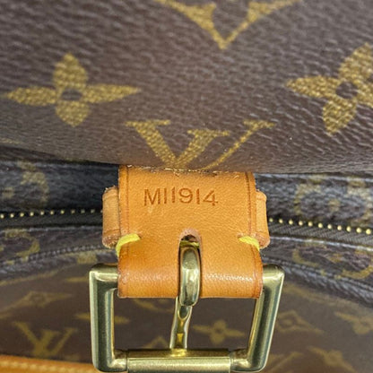 Louis Vuitton Monogram Montsouris GM Backpack Brown Leather — view 8