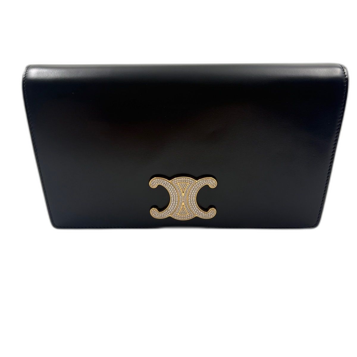 Celine Clutch Triomphe Black — view 2