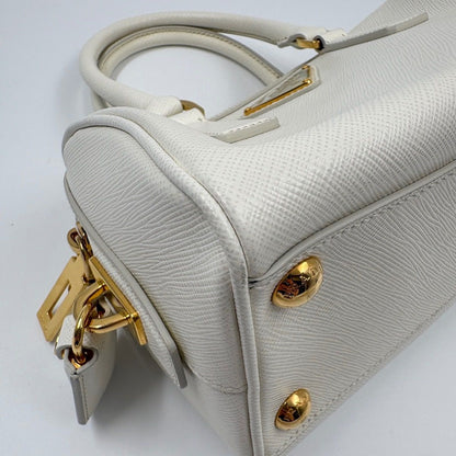Prada Handbag Saffiano White — view 8