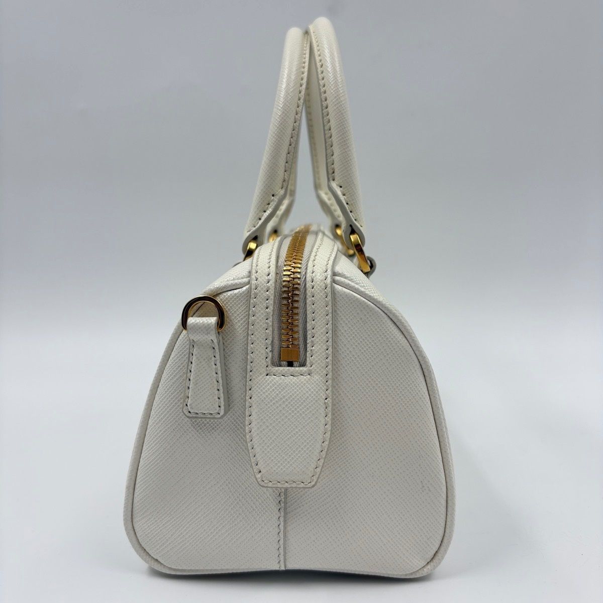 Prada Handbag Saffiano White — view 6