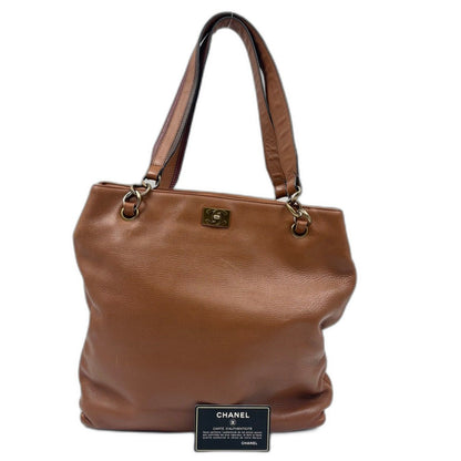 Chanel Tote Bag Brown