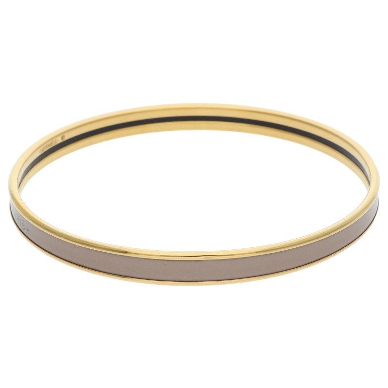 Hermes Enamel PM Bangle Bracelet — view 4