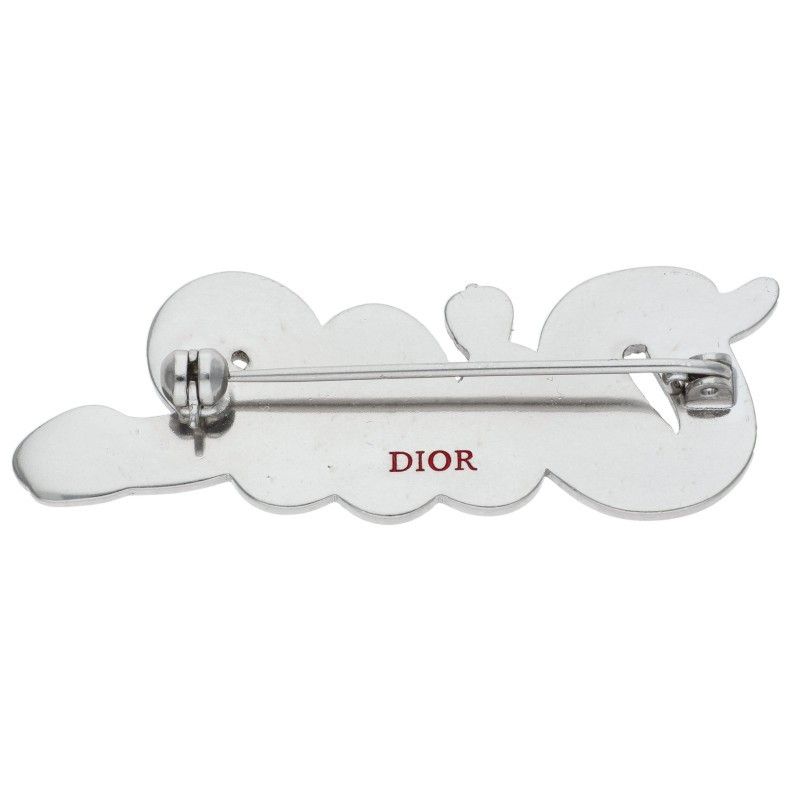 Dior Kaws Snake Logo Brooch — view 2