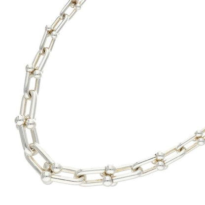 Tiffany & Co HardWear Graduated Link Silver Necklace
