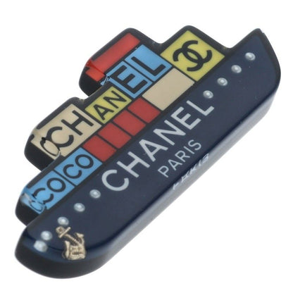 Chanel CC Logo Ferry Motif Brooch — view 5
