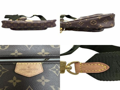 Louis Vuitton Monogram Multy Pochette Soir Pouch Shoulder Bag Khaki — view 8