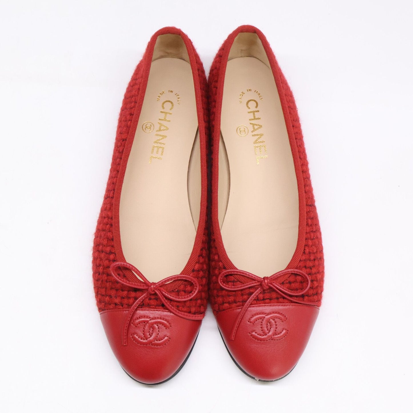 Chanel CC Logo Ballet Shoes — view 6