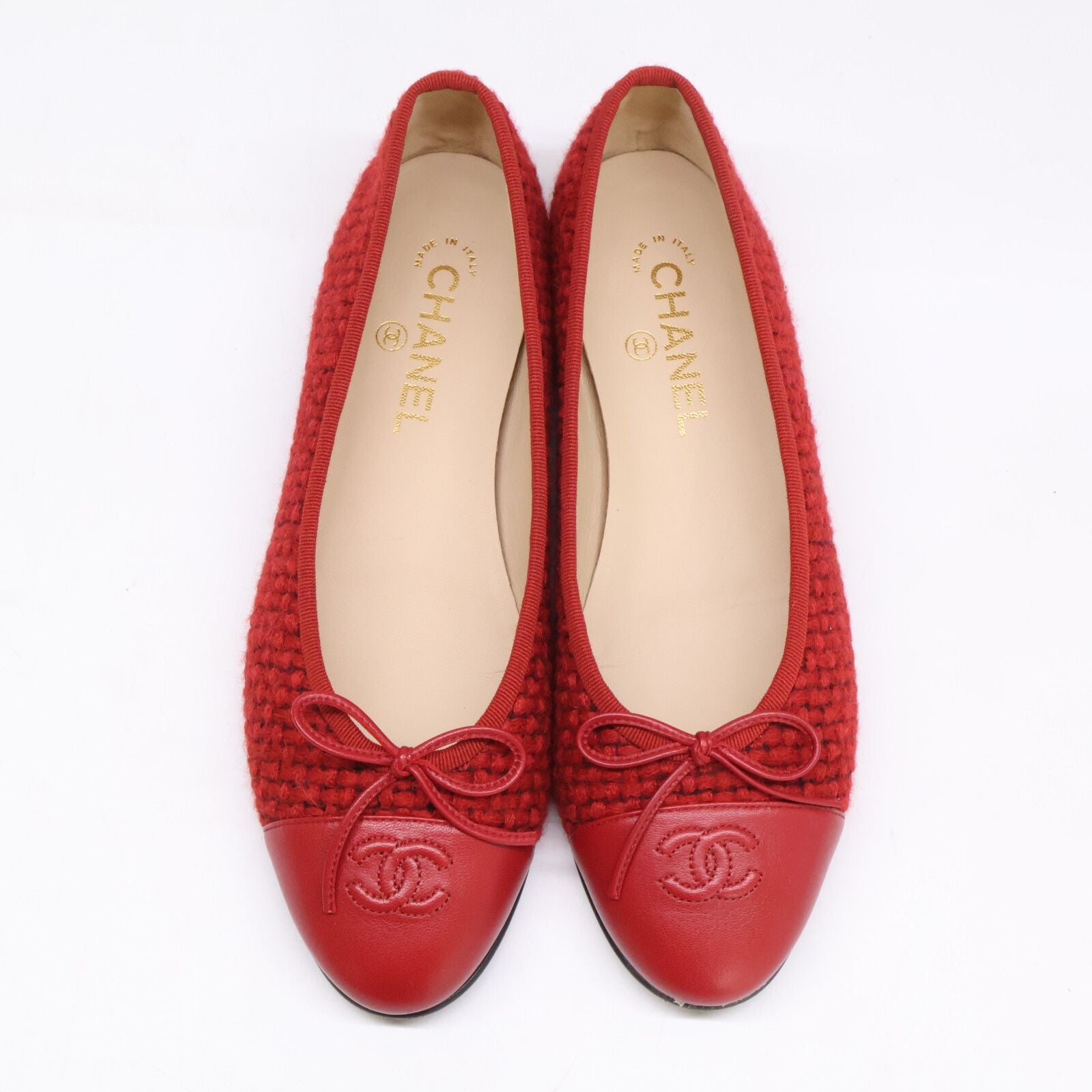 Chanel CC Logo Ballet Shoes — view 6