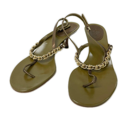 Gucci Chain Strap Sandals