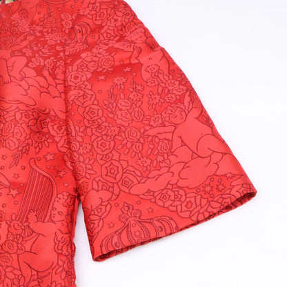 Dolce & Gabbana Floral Angel Embroidery Dress 40 — view 7