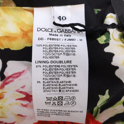 Dolce & Gabbana Floral Angel Embroidery Dress 40 — view 5