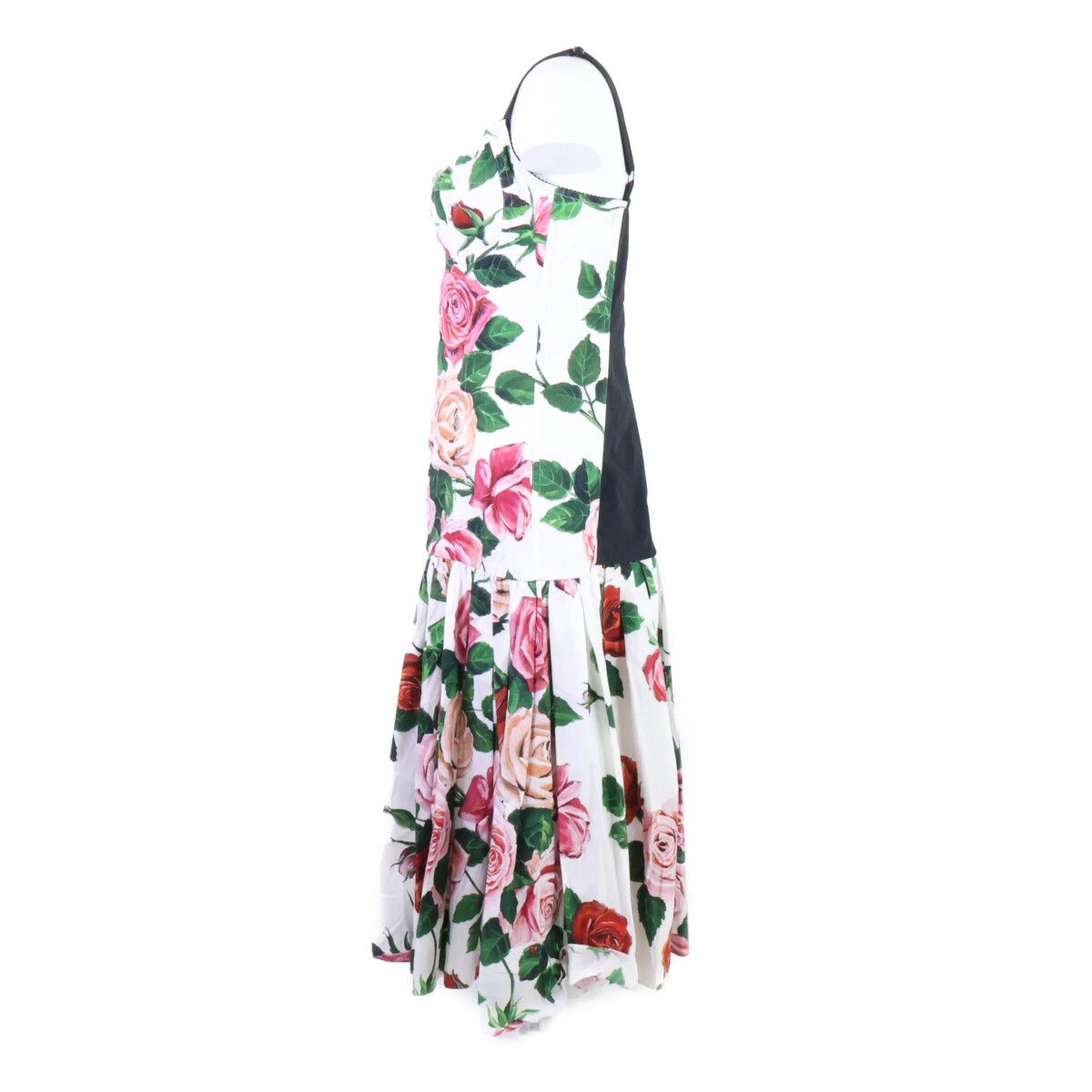 Dolce & Gabbana Flower Pattern Bustier Dress 42 — view 3