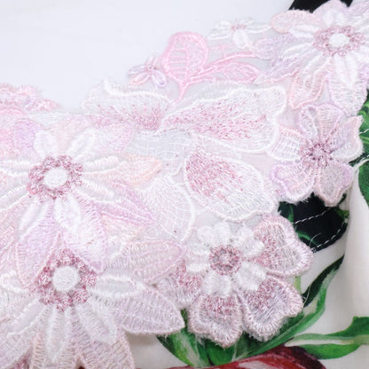Dolce & Gabbana Flower Pattern Bustier Dress 42 — view 6