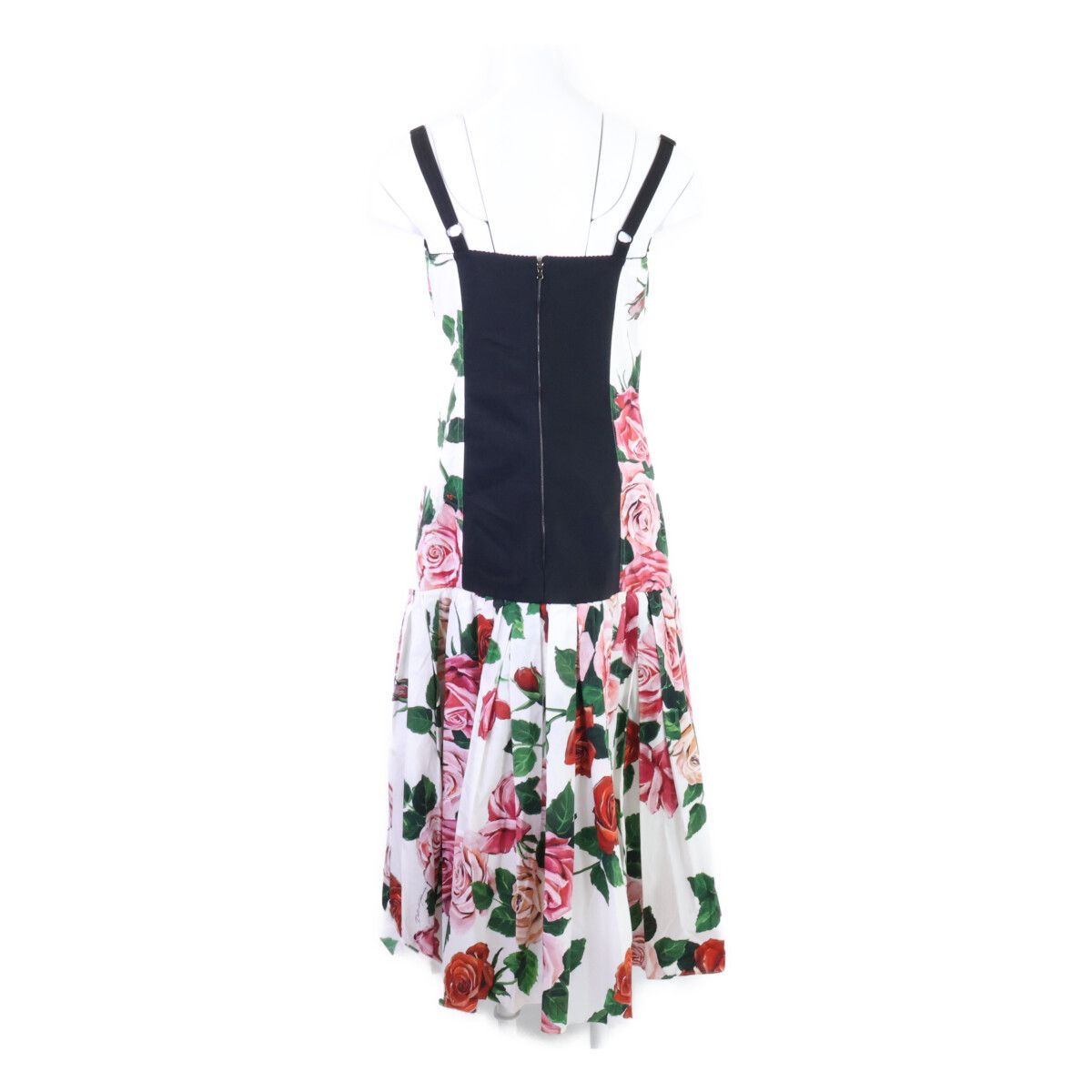 Dolce & Gabbana Flower Pattern Bustier Dress 42 — view 2