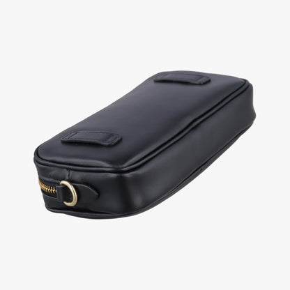 Miu Miu Logo Black Leather Handbag — view 7