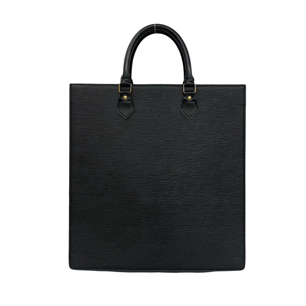 Louis Vuitton Vintage Sac Plat Epi Leather Tote Bag Business Noir — view 3