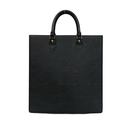 Louis Vuitton Vintage Sac Plat Epi Leather Tote Bag Business Noir — view 3