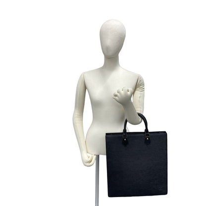 Louis Vuitton Vintage Sac Plat Epi Leather Tote Bag Business Noir — view 2