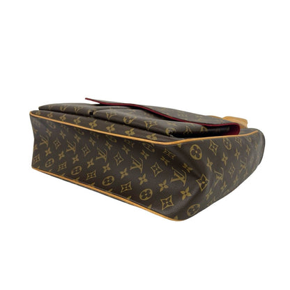 Louis Vuitton Multipuri City Monogram Leather Tote Shoulder Bag Brown — view 8