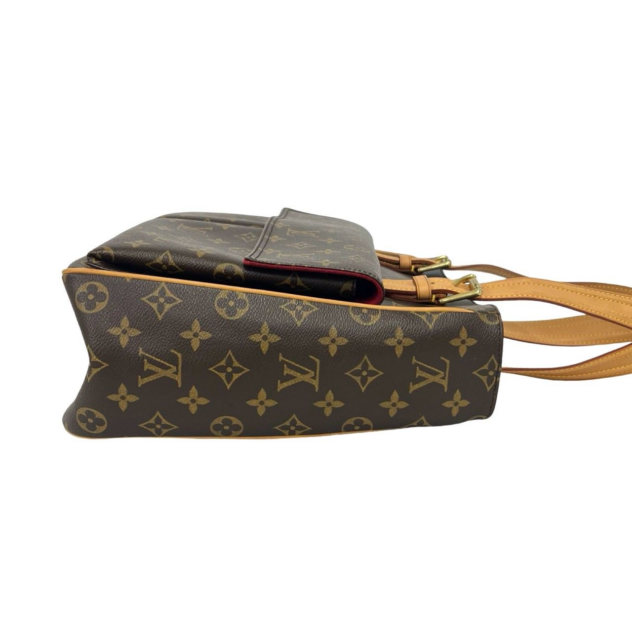 Louis Vuitton Multipuri City Monogram Leather Tote Shoulder Bag Brown — view 6