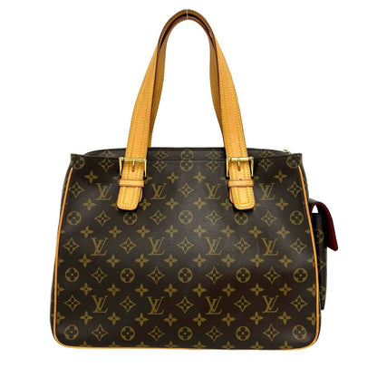 Louis Vuitton Multipuri City Monogram Leather Tote Shoulder Bag Brown — view 3