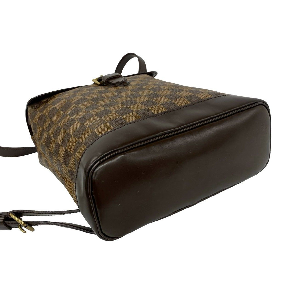 Louis Vuitton Soho Damier Leather Backpack Brown — view 7