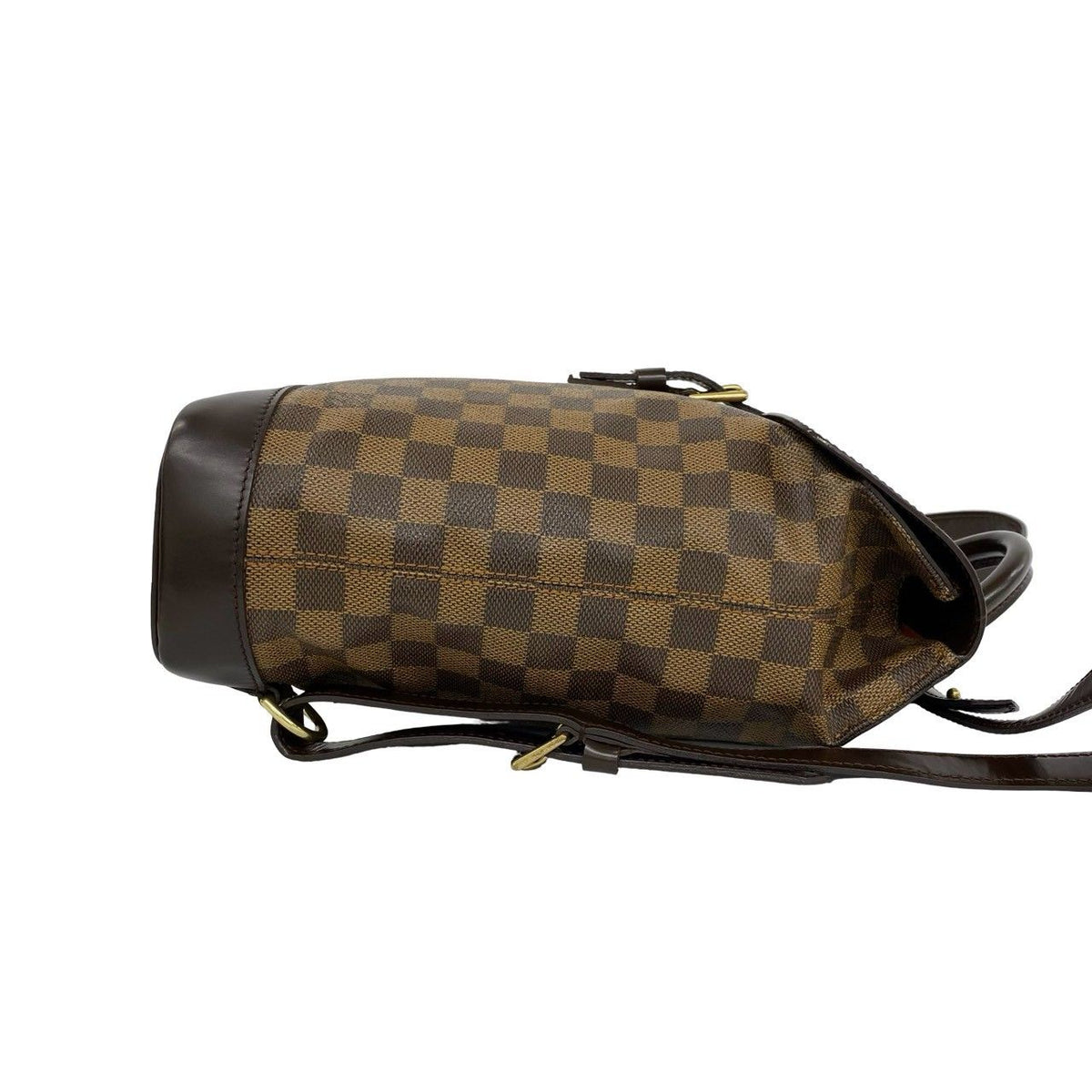 Louis Vuitton Soho Damier Leather Backpack Brown — view 6