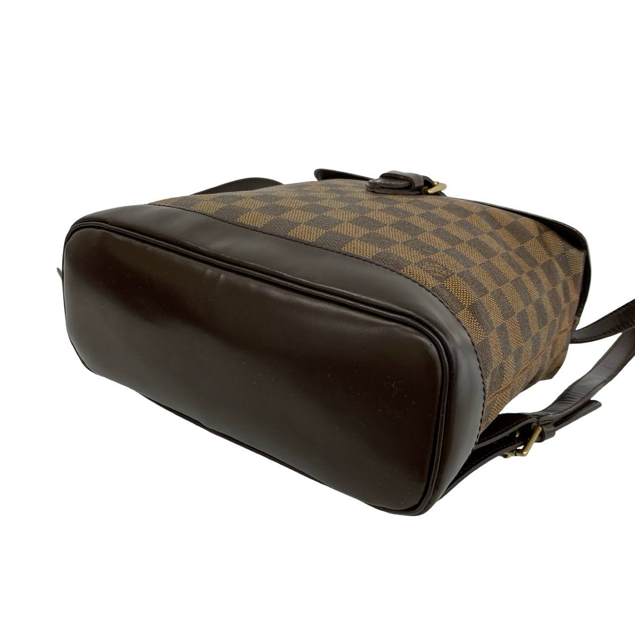 Louis Vuitton Soho Damier Leather Backpack Brown — view 8