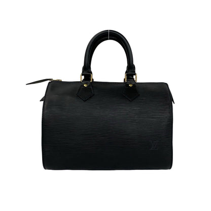Louis Vuitton Vintage Speedy 25 Epi Leather Mini Boston Bag Noir — view 3