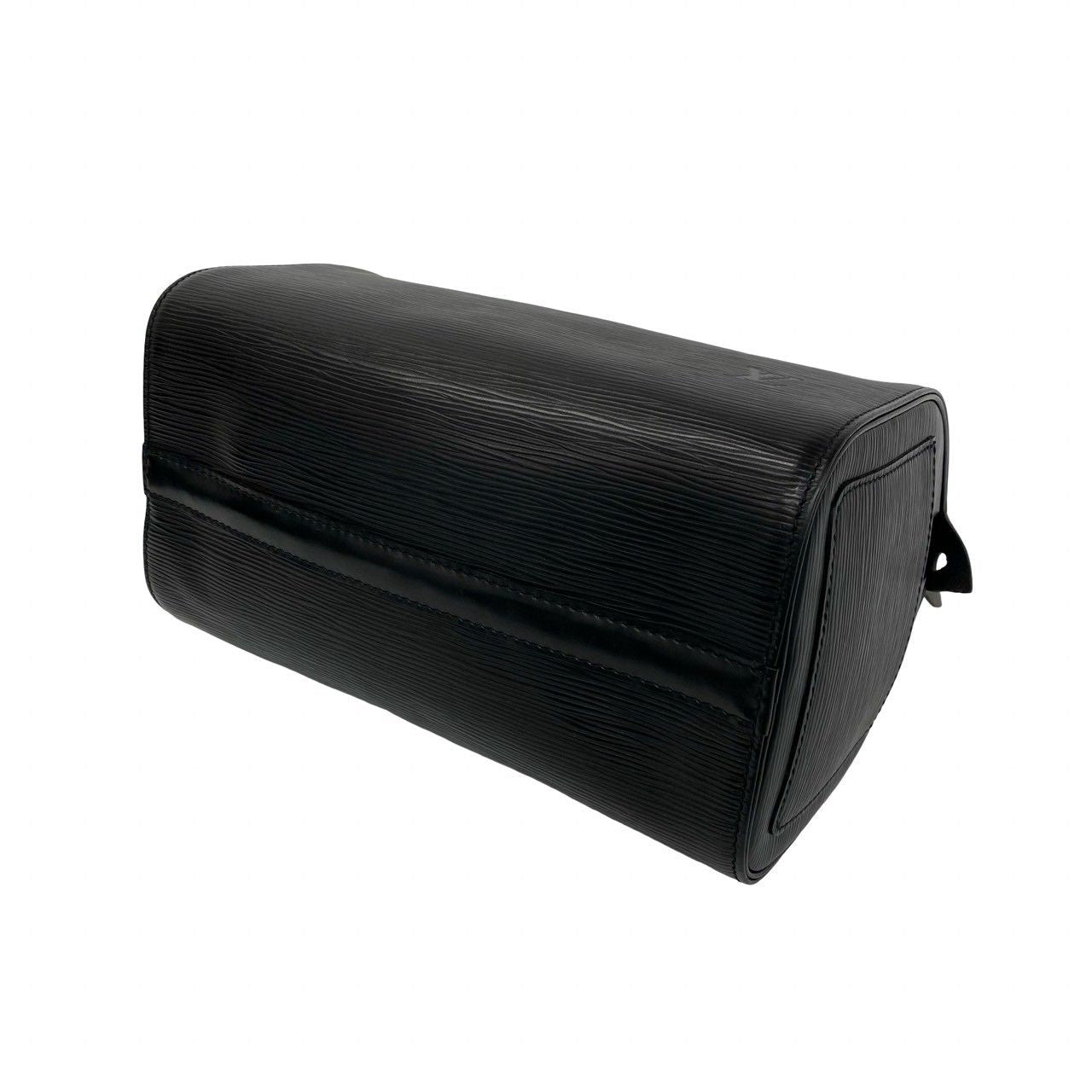 Louis Vuitton Vintage Speedy 25 Epi Leather Mini Boston Bag Noir — view 8