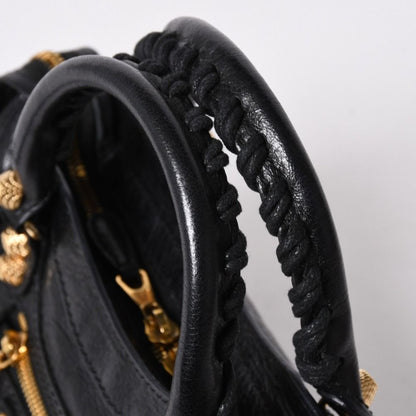 Balenciaga le City Mini 2-Way Bag Black Gold — view 5