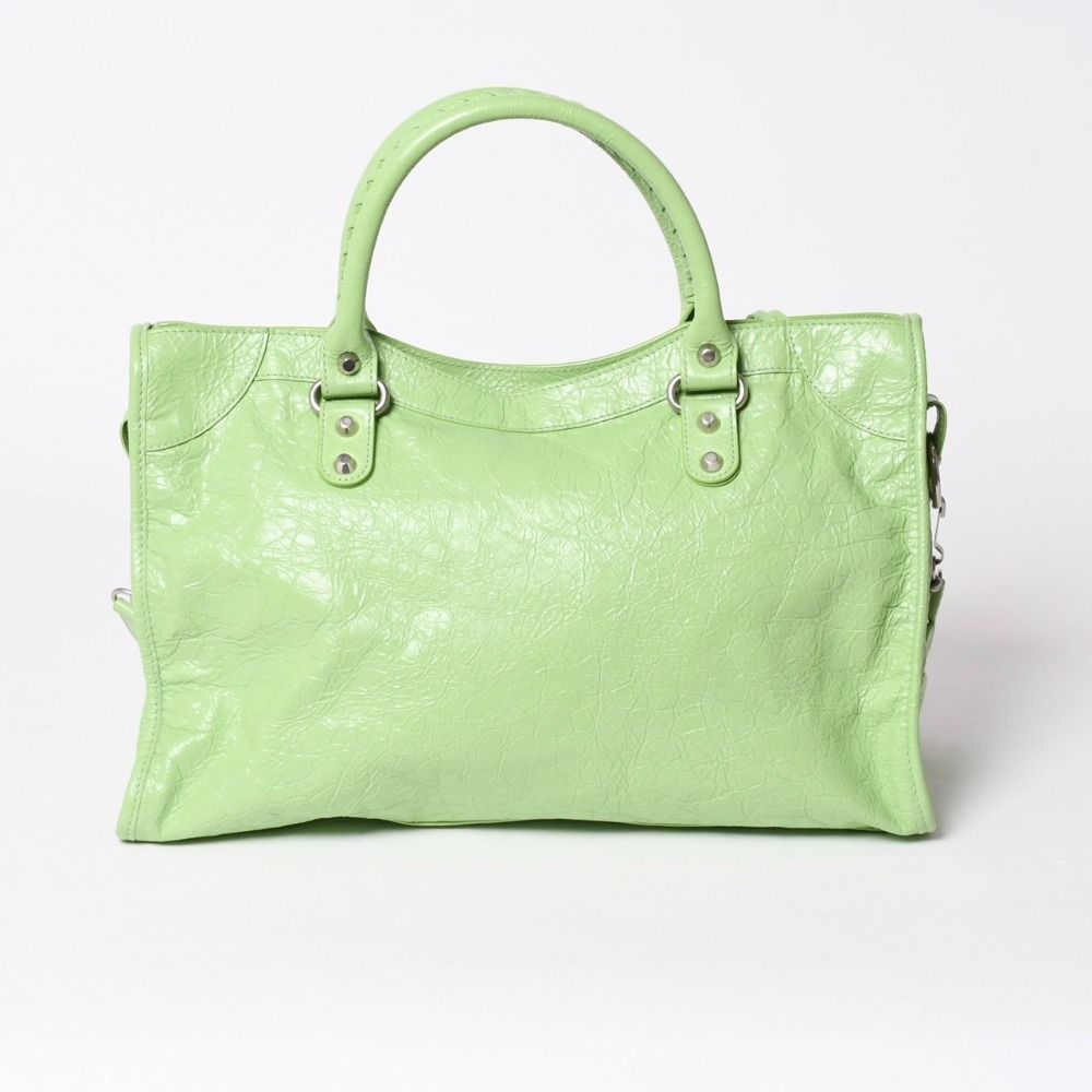 Balenciaga le City Medium 2-Way Shoulder Bag Arena Lambskin — view 2