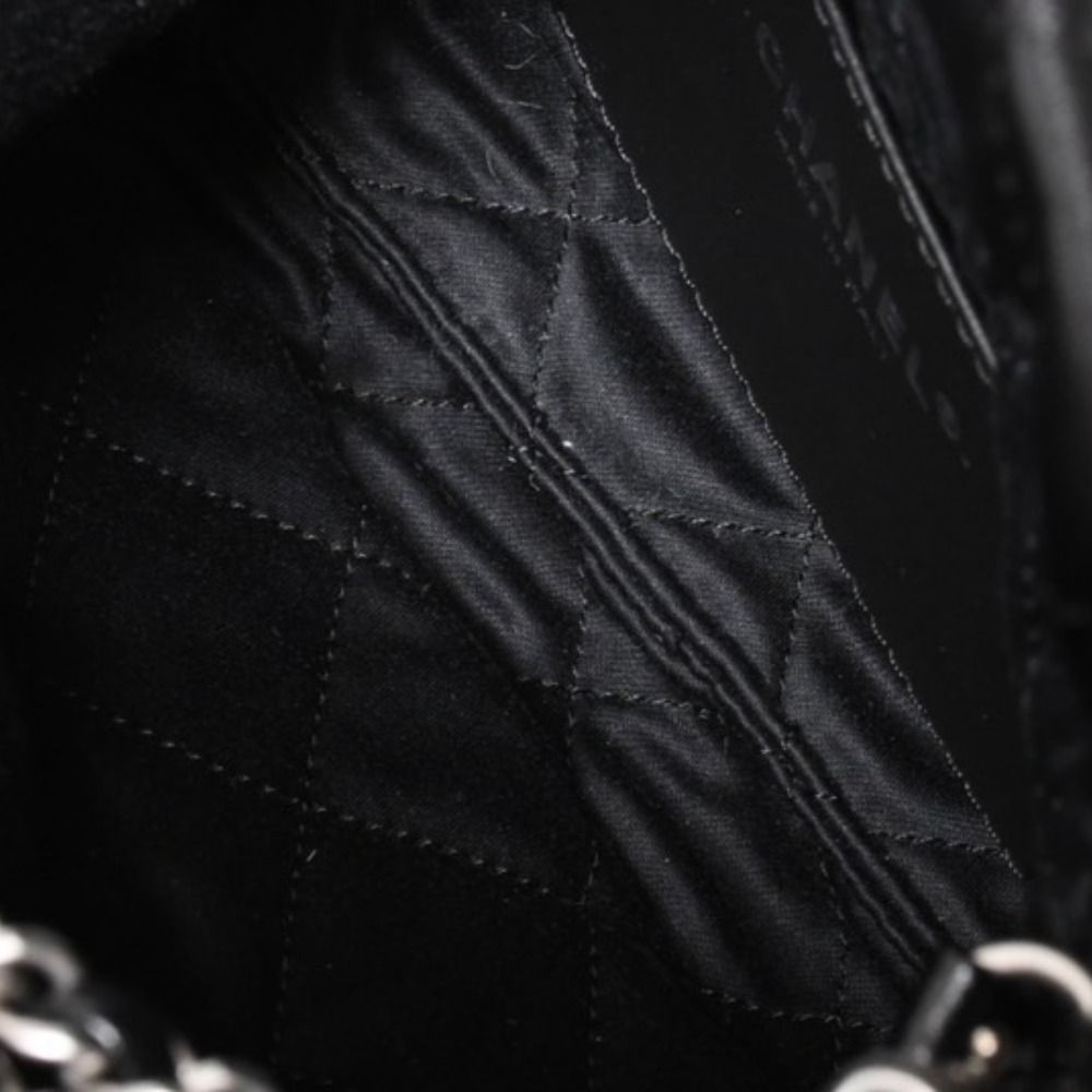 Chanel 22 Mini Bag 2-Way Stand Black Silver — view 8