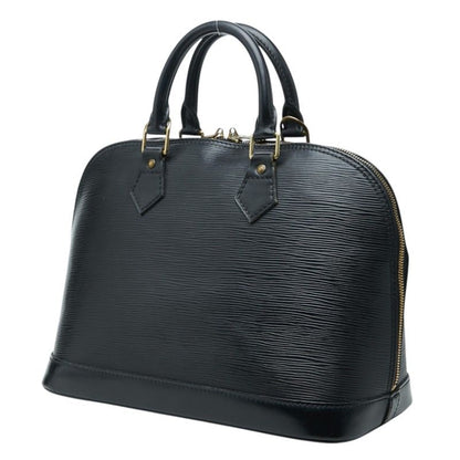 Louis Vuitton Epi Alma Handbag Noir Black Leather — view 2