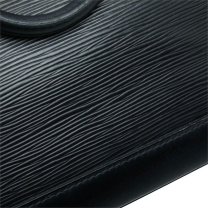 Louis Vuitton Epi Alma Handbag Noir Black Leather — view 8