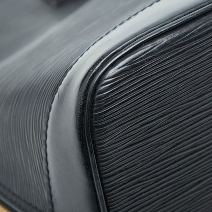 Louis Vuitton Epi Alma Handbag Noir Black Leather — view 5