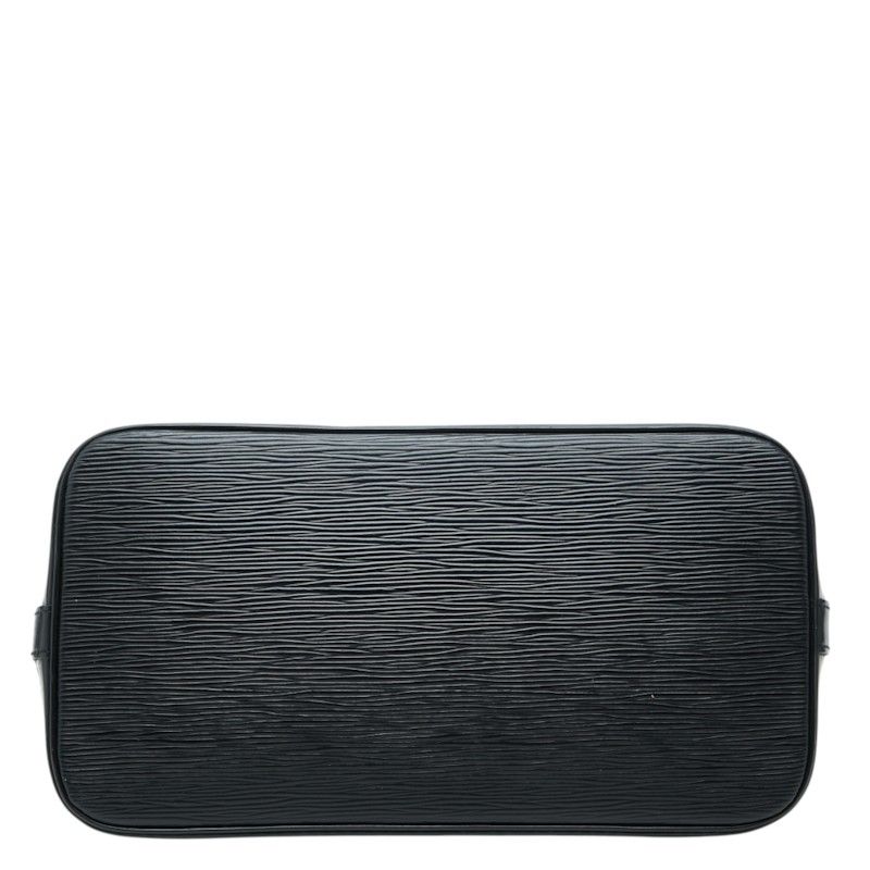 Louis Vuitton Epi Alma Handbag Noir Black Leather — view 3