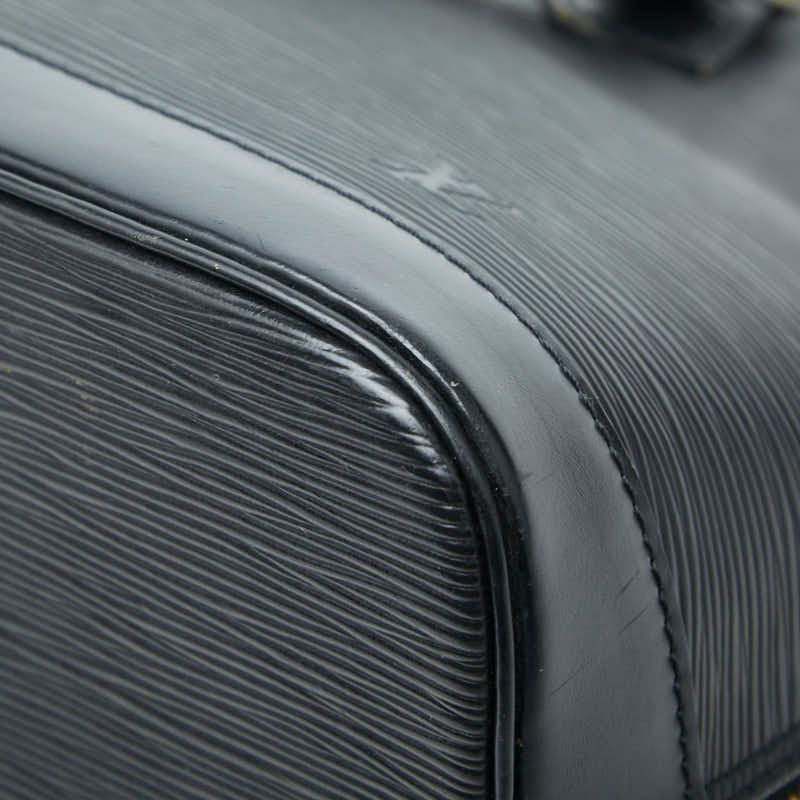 Louis Vuitton Epi Alma Handbag Noir Black Leather — view 4