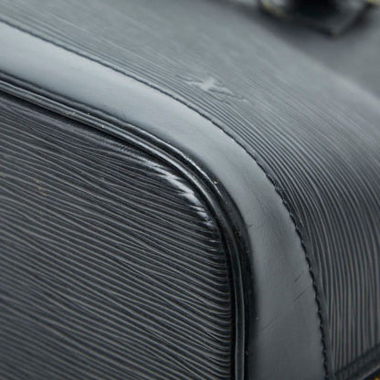 Louis Vuitton Epi Alma Handbag Noir Black Leather — view 4