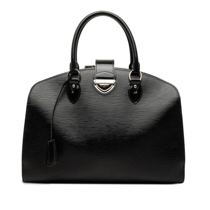Louis Vuitton Epi Pont Neuf GM Handbag Noir Black Leather