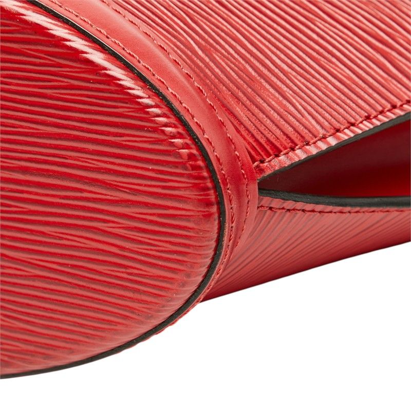 Louis Vuitton Epi Saint Jacques Shoulder Bag Castilian Red Leather — view 4
