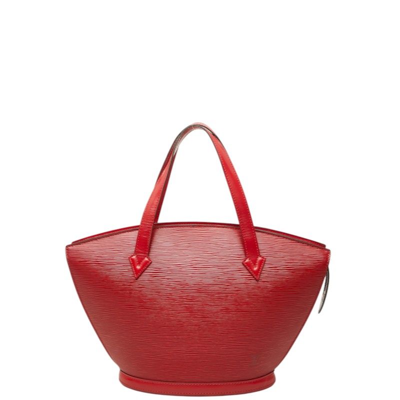Louis Vuitton Epi Saint Jacques Shoulder Bag Castilian Red Leather